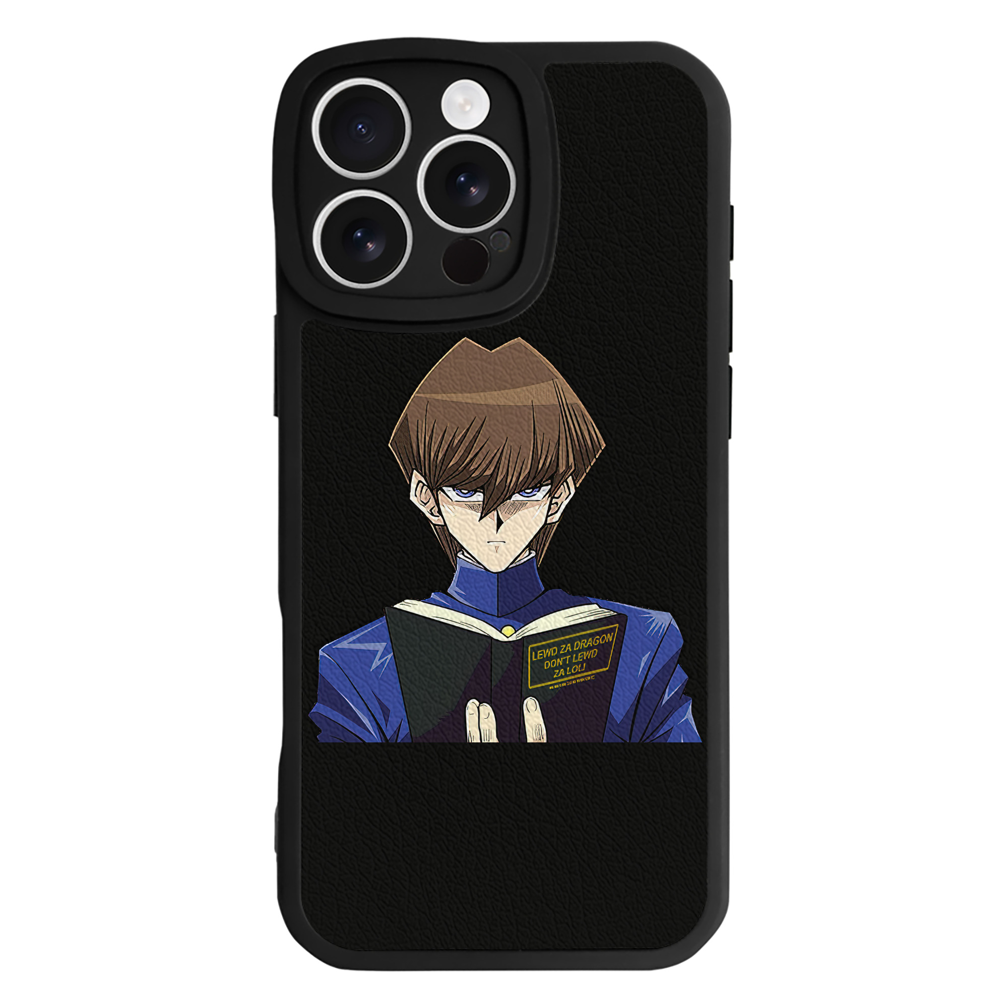 遊☆戯☆王 Yu-Gi-Oh! 【iPhone 16シリーズ対応】シリコンスマホケース（レザー調） 材質：シリコン